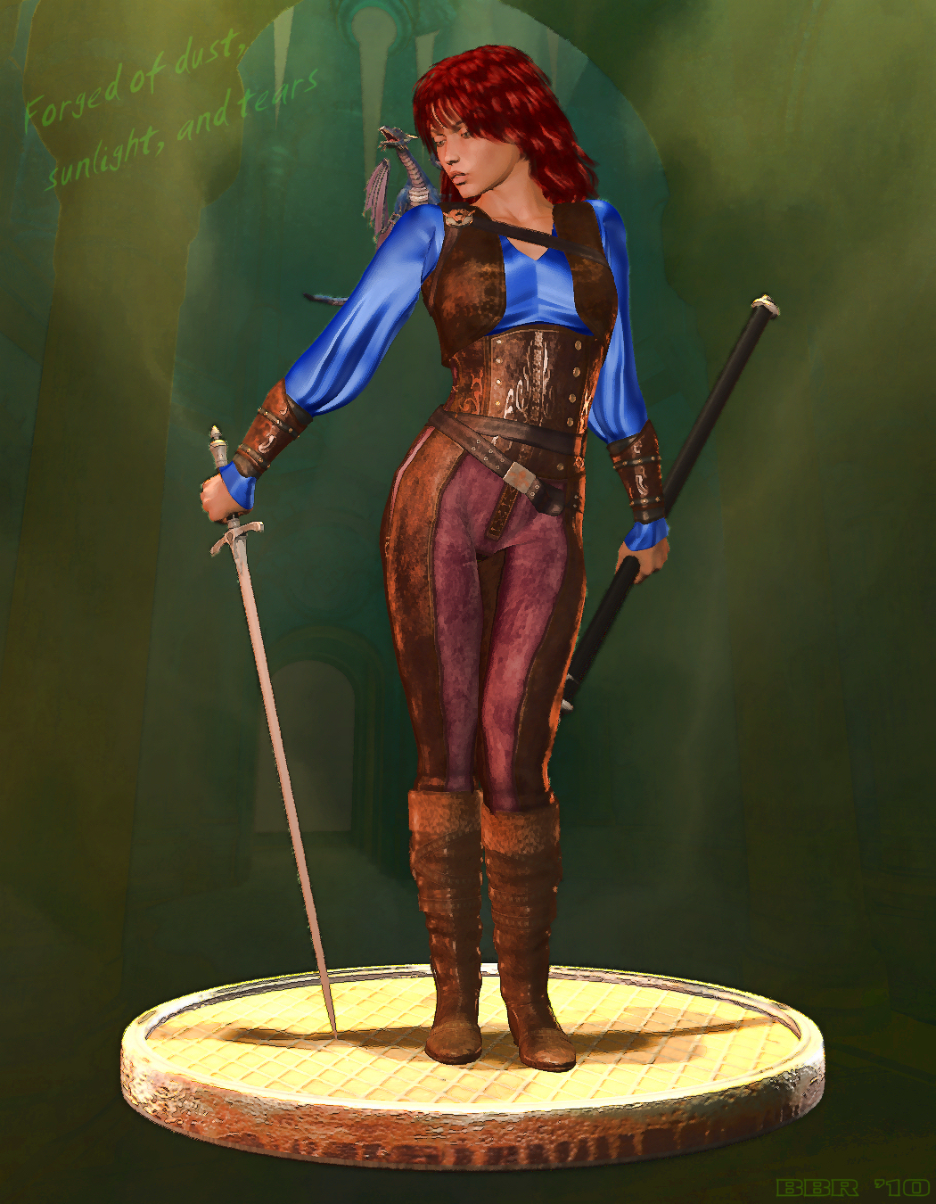 Forged of dust, sunlight, and tears