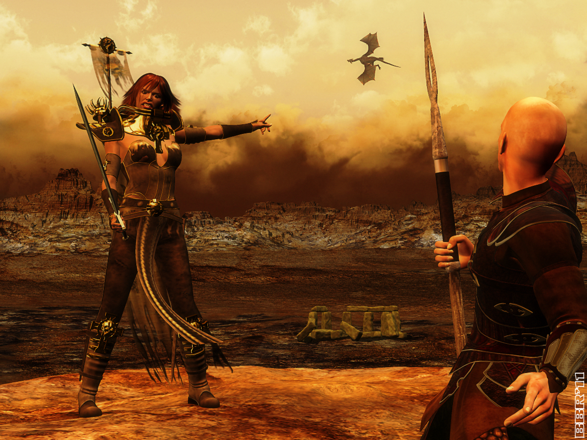 The intrepid dragon hunters