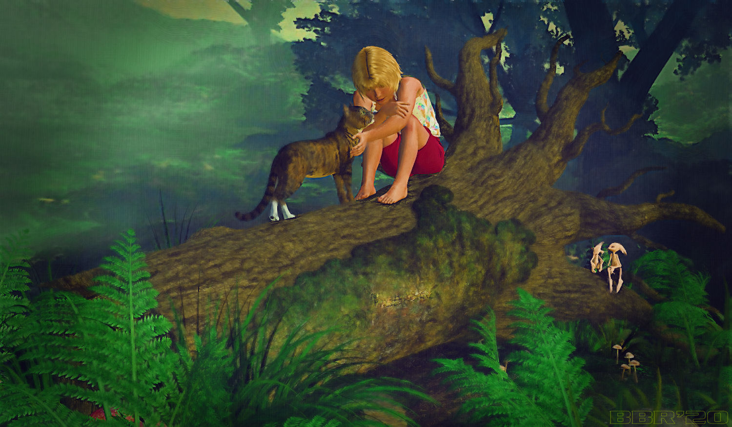 "You may worship me, human"